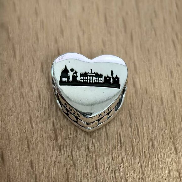 Pandora Jewelry - Pandora Copenhagen Charm Travel Pendant, S925 Silver Jewelry